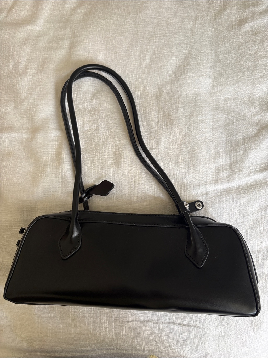 Shein Black Sleek Shoulder Bag